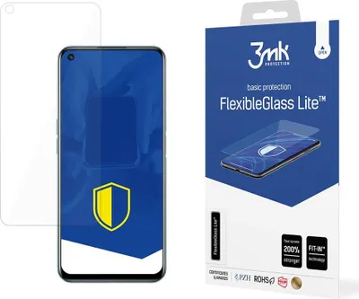 Produktbild von 3mk Display Hybridglas FlexibleGlass Lite für Realme 9i 0,16mm 6H