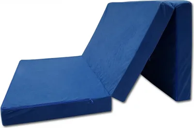 Produktbild von Klappmatratze Camper Wohnmobil-Matratze Faltmatratze 200x120x10cm blau