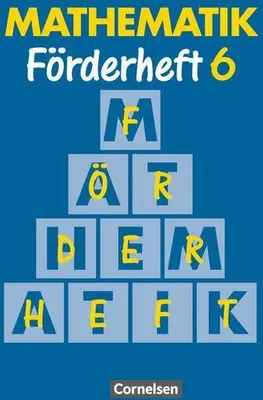 Obrázok produktu pre Mathematik für Sonderschulen Neu. Förderheft 6