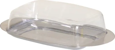 Produktbild von Butterdose Edelstahl 19 x 11 cm