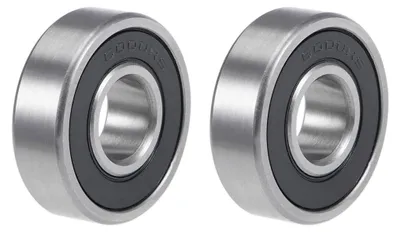 Produktbild von 2Stk.6000-2RS Kugellager Rillenkugellager Skateboard Kugellager 10x26x8mm Doppelt Versiegelt Chromstahl P6(ABEC3) Bearing Skateboard Bearings Rollenlager
