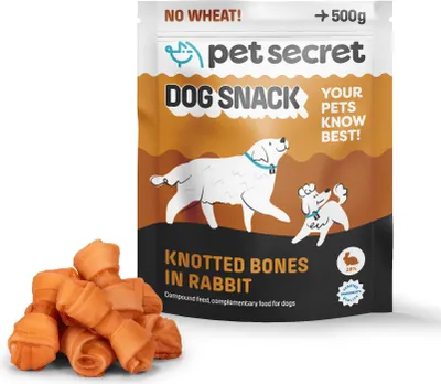 Zdjęcie produktu dla Smaczki przysmaki dla psa kostki w króliku 500 g