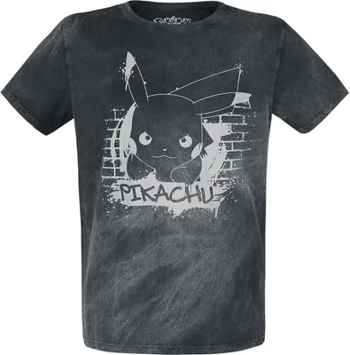 Produktbild von Pokémon T-Shirt Uni Pikachu - Graffiti schwarz L