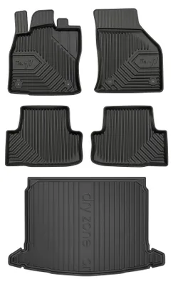 Immagine prodotto di Tappetini 3D TPE + baule DryZone per Skoda Karoq 2017- 5 pezzi