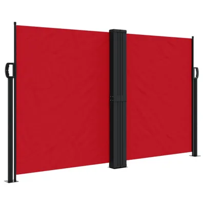 Produktbild von vidaXL Seitenmarkise Ausziehbar Rot 140x1000 cm