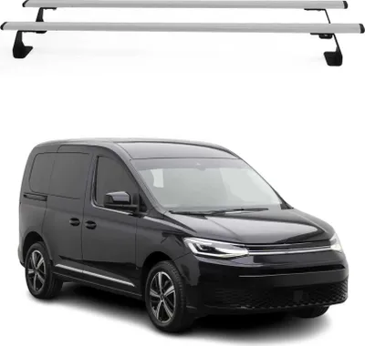Produktbild von Dachträger Grundtäger für VW T7 Multivan 2021-2025 75kg Stahl Silber 2 tlg