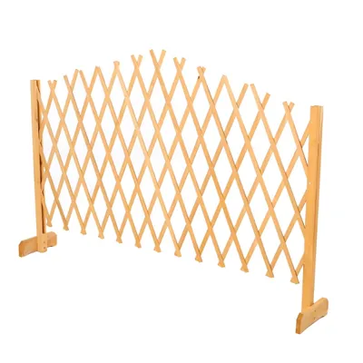 Obrázok produktu pre Drevená mriežka ROSEMARY na kvety, 200x107cm, prírodná hnedá