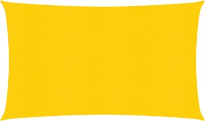 Obrázek produktu pro Plachta proti slunci 160 g/m² obdélník žlutá 4 x 7 m HDPE