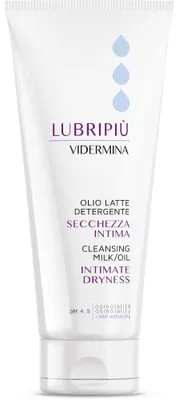 Obrázek produktu pro VIDERMINA Lubripíu, čisticí mléko, pro intimní péči, zmírňuje suchost, 200 ml