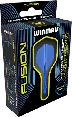 Produktbild von Winmau Fusion Flight/Schaftsystem blau Medium