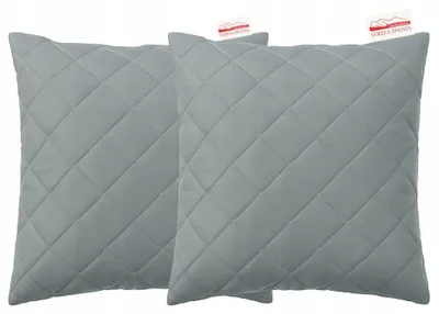 Obrázok produktu pre Strefa Spania Súprava 2 spánkových vankúšov 50x60 cm sivé
