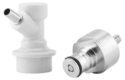 Carbonatatiedop Edelstahl 304 mit Ball-Lock-Anschluss