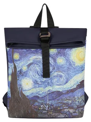 Produktbild von New Rebels Mart Art Roll Up City Rucksack Los Angeles starry night, wasserabweisend
