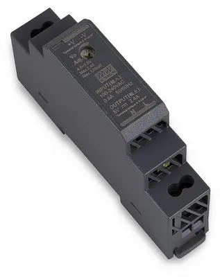 Image de Bloc d'alimentation pour rail DIN Mean Well HDR-15-5 5 V CC W