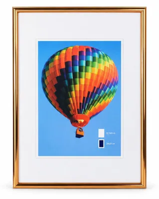 Produktbild von NLS Kunststoff Bilderrahmen Wanddeko Collage Poster Fotorahmen Bildträger Lifestyle - Farbe: Kupfer | Format: 29,7x42 (DIN A3)