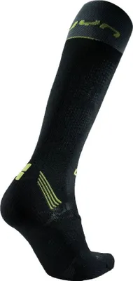 Produktbild von UYN MAN RUN COMPRESSION ONE SOCKS Black/Grey/Lime 39/41
