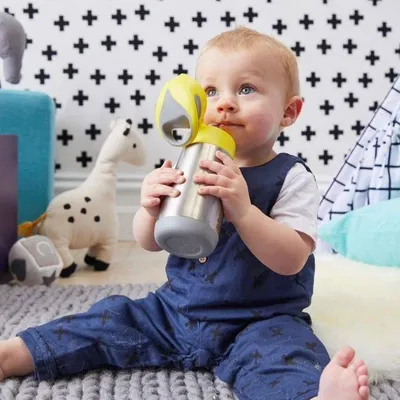 Zdjęcie produktu dla Butelka termiczna dla dzieci 350 ml Strawberry Shake B.box for kids