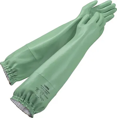 Produktbild von uvex Schutzhandschuh rubiflex S NB60SZ grün Gr. 9