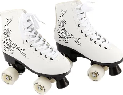 Obrázek produktu pro Kolečkové brusle Discoroller FunTomia ABEC-7 Ball Bearing Skater White Velikost 30