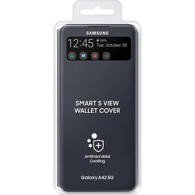 Obrázek produktu pro Samsung EF-EA426PBEGEW, Peněženkové pouzdro, Samsung, Galaxy A42 5G, 16,8 cm (6.6"), Černá