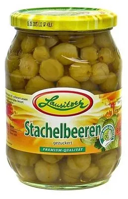 Produktbild von Lausitzer Stachelbeeren (580 ml Glas)