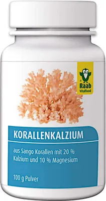 Produktbild von Korallenkalzium Pulver 100g