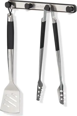 Produktbild von Enders Grillbesteckhalter schwarz Edelstahlfarben