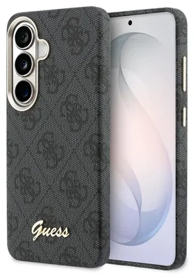 Obrázok produktu pre Guess 4G Script MagSafe for Samsung Galaxy S26 black (GUHMS26S5P4FWMSK)