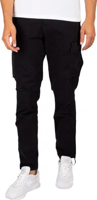 Produktbild von Jack & Jones Ace Tucker Lockere Cargohose, Schwarz 36W x 32L
