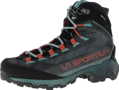 Immagine prodotto di Aequilibrium Hike Woman GTX, colore Carbon/Everglade, taglia 38, scarpe da trekking da montagna - La Sportiva