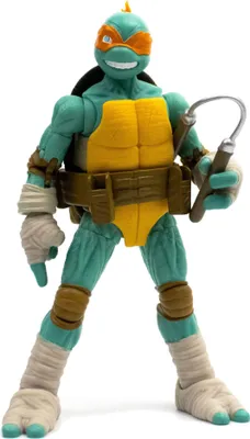 Zdjęcie produktu dla Wojownicze Żółwie Ninja BST AXN Actionfigur Michelangelo (IDW Comics) 13 cm