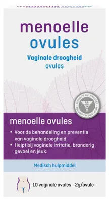 Productafbeelding van Menoelle Vaginale Ovules (10 stuks)