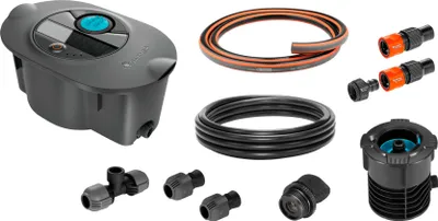 Zdjęcie produktu dla GARDENA 16010-20 GARDENA Bewässerungs-Set Bluetooth® Pipeline  AquaPrecise, solarbetrieben
