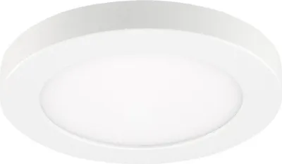 Produktbild von SIGOR Aufbauleuchte FLED Downlight 170mm weiss 12W 3000/4000/5000K IP20 110° 900-1000lm RA90