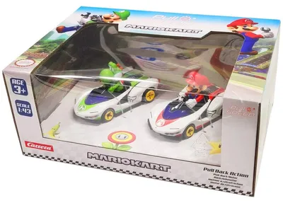 Imagen del producto de Carrera 15813022, Modelo de coche deportivo, Montado, 1:43, Mario Kart P-Wing, Apto para cualquier género, Plástico