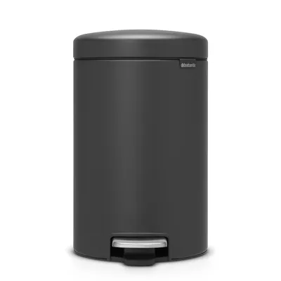 Obrázok produktu pre Brabantia 113802, 12 L, Kolo, Plast, Šedá, Pedál, Plast