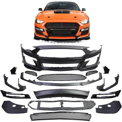 Produktbild von Stoßstange für Ford Mustang VI Coupe Cabrio 2018-23 Front Performance GT500 Look