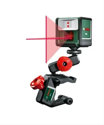 Produktbild von Bosch Quigo, 1,6 mm/m, 8°, Horizontal/Vertikal, Rot, 635 Nm (< 5 mW), Bezugspegel