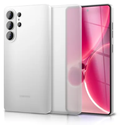 Immagine prodotto di Custodia rigida NALIA Ultra Slim per Samsung Galaxy S26 Ultra – Finitura opaca e spessore 0,3 mm – Custodia sottile con protezione totale della fotocamera – Marchio di Berlino – Bianco trasparente