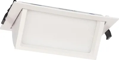 Produktbild von LED Downlight Einbaustrahler Schwenkbar Rechteckig 24W Chip CCT Wählbar 120 lm/W 210X125 mm No Flicker Wählbar (Warm-Neutral-Kalt)