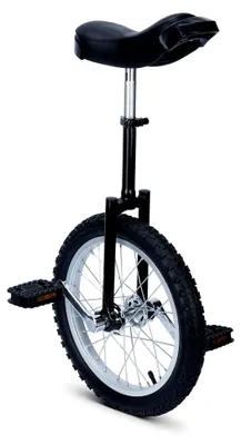 Produktbild von 16 Zoll Einrad für Balance-Training, höhenverstellbar, geeignet für Anfänger und Profis, Unisex