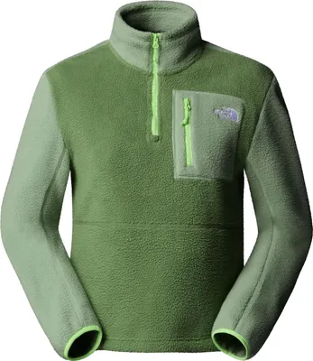 Produktbild von The North Face W Yumiori 1/4 Zip Bark Mist/Slate Moss S