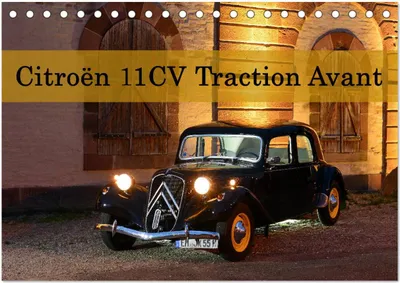 Produktbild von Citroën 11CV Traction Avant (Tischkalender 2025 DIN A5 quer), CALVENDO Monatskalender