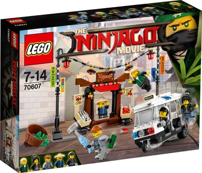 Produktbild von LEGO® NINJAGO Verfolgungsjagd in NINJAGO® City 70607