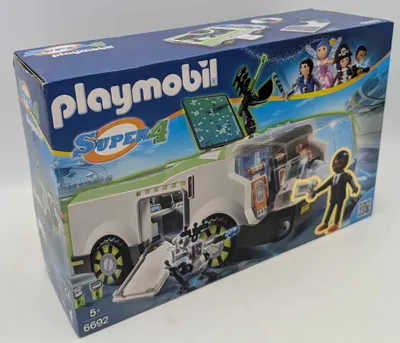 Produktbild von PLAYMOBIL 6692 - Techno Chamäleon mit Agent Gene