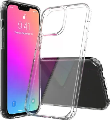 Produktbild von Mobigear Crystal Durchsichtig iPhone 13 Pro Max Hülle Hardcase Backcover - Transparent