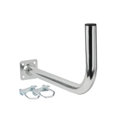 Produktbild von Extralink L500 Halterung Halter Balkonhalterung Stahlbalkonhalterung Balkongriff 500mm, mit U-Bügeln M8, Stahl, verzinkt