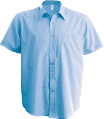 Immagine prodotto di Camicia Kariban in popeline a manica corta in cotone poliestere easy-care per uomo