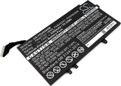 Produktbild von TECHTEK Laptop Akkus Kompatibel mit [Toshiba] Satellite U920t, Satellite U920T-100, Satellite U925t, U920, U920T-108, U920T-109 Ersetzt P000563900, f