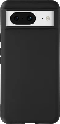 Zdjęcie produktu dla Mayaxess, ultracienkie etui ochronne dla Google Pixel 8 wykonane z miękkiego silikonu, czarne